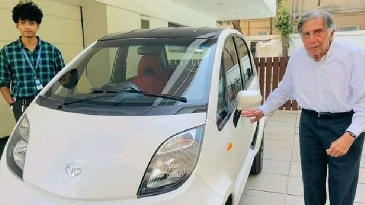 নতুন রূপে ফিরল ন্যানো, প্রকাশ পেল বৈদ্যুতিন গাড়ি ন্যানো ইভি র ছবি