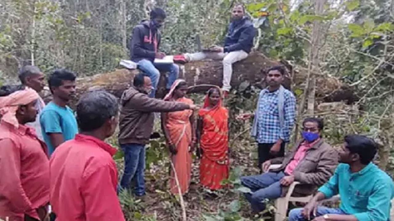 छत्तीसगढ़ के इस गांव में पेड़ पर बन रहा आयुष्मान कार्ड, दो किमी पैदल चल पहुंचते हैं ग्रामीण,वजह जान चौंक जाएंगे छत्तीसगढ़ के इस गांव में पेड़ पर बन रहा आयुष्मान कार्ड, दो किमी पैदल चल पहुंचते हैं ग्रामीण,वजह जान चौंक जाएंगे