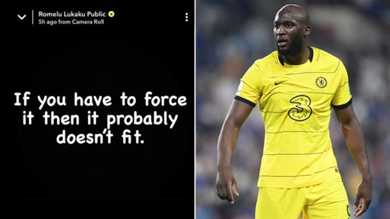 Romelu Lukaku's cryptic Snapchat post sparks confusion among Chelsea fans Romelu Lukaku's cryptic Snapchat post sparks confusion among Chelsea fans