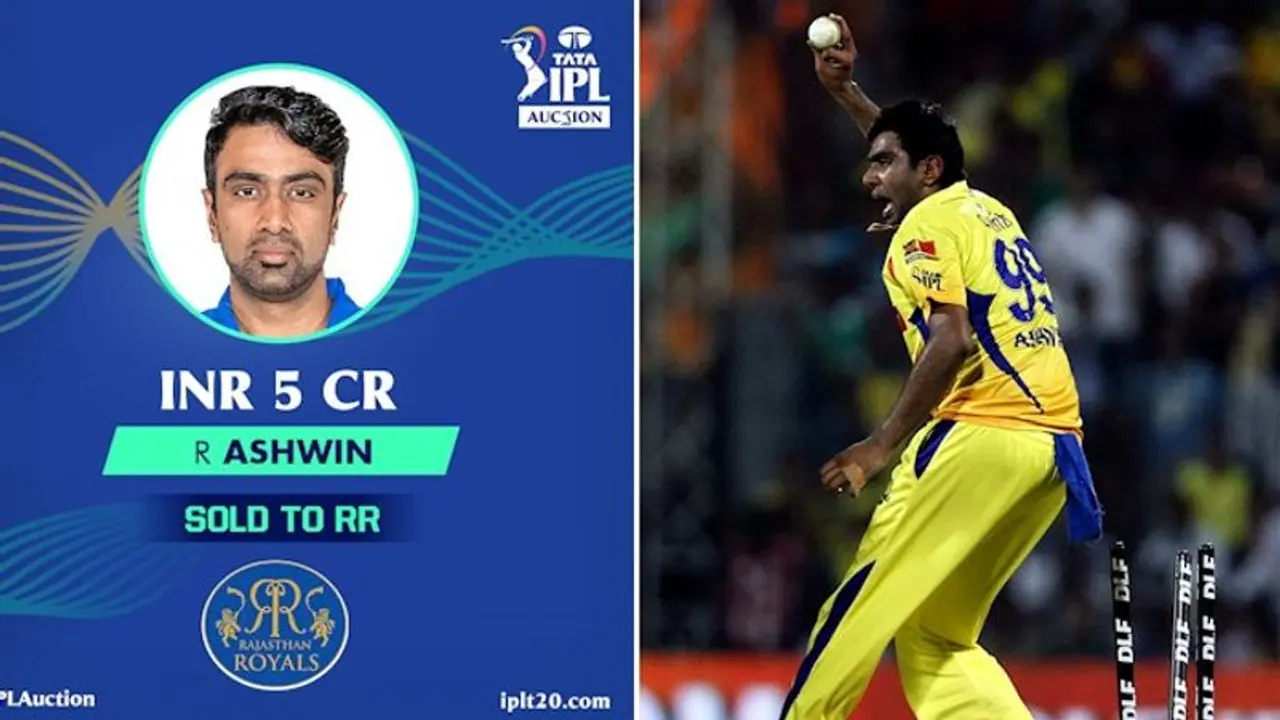 IPL 2022 Mega Auction: Ashwin's CSK return wish squashed by Rajasthan Royals IPL 2022 Mega Auction: Ashwin's CSK return wish squashed by Rajasthan Royals