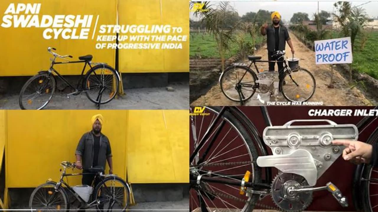 किसी भी साइकिल को इलेक्ट्रिक बना देगी ये डिवाइस, Anand Mahindra करेंगे निवेश, युवक से मिलने जताई इच्छा किसी भी साइकिल को इलेक्ट्रिक बना देगी ये डिवाइस, Anand Mahindra करेंगे निवेश, युवक से मिलने जताई इच्छा