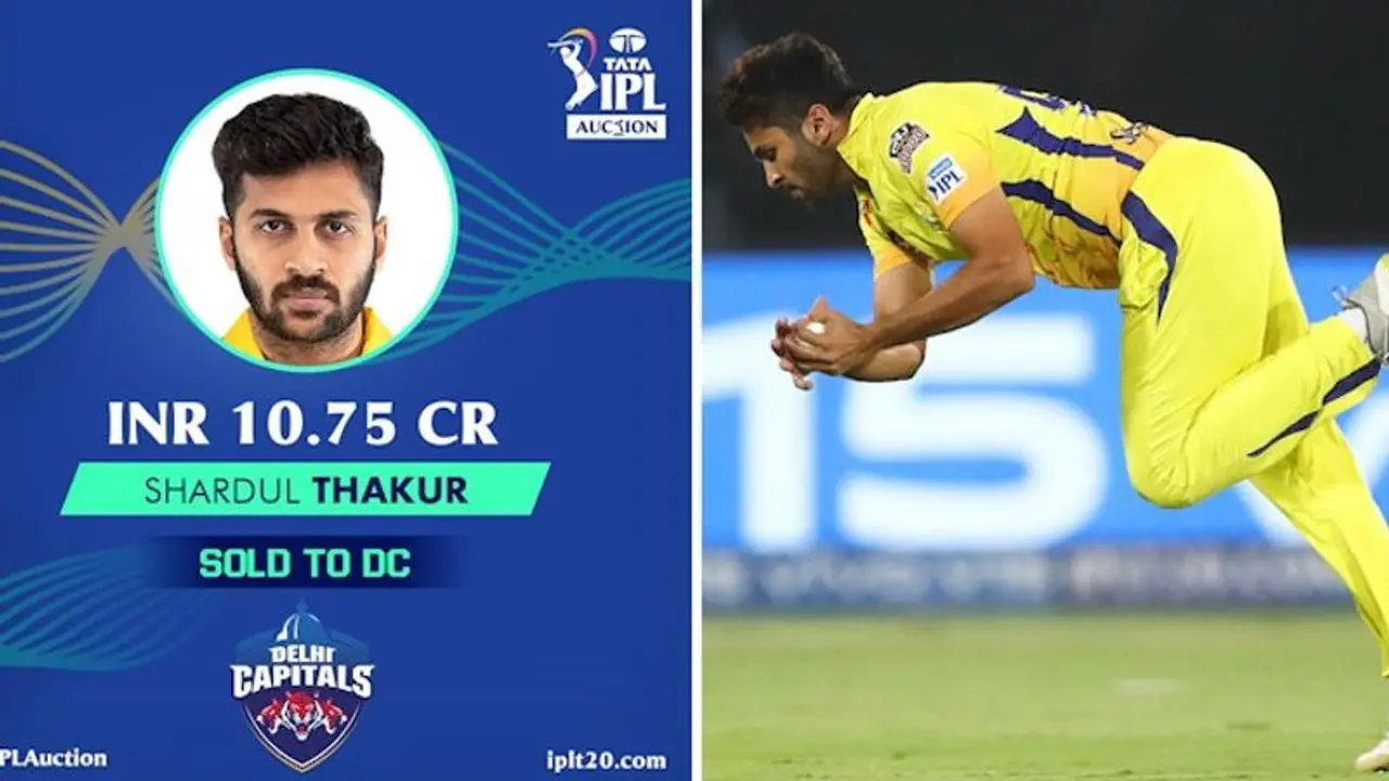 IPL 2022 Mega Auction: Shardul Thakur joins Delhi Capitals; CSKians thank the 'Lord' for memories IPL 2022 Mega Auction: Shardul Thakur joins Delhi Capitals; CSKians thank the 'Lord' for memories