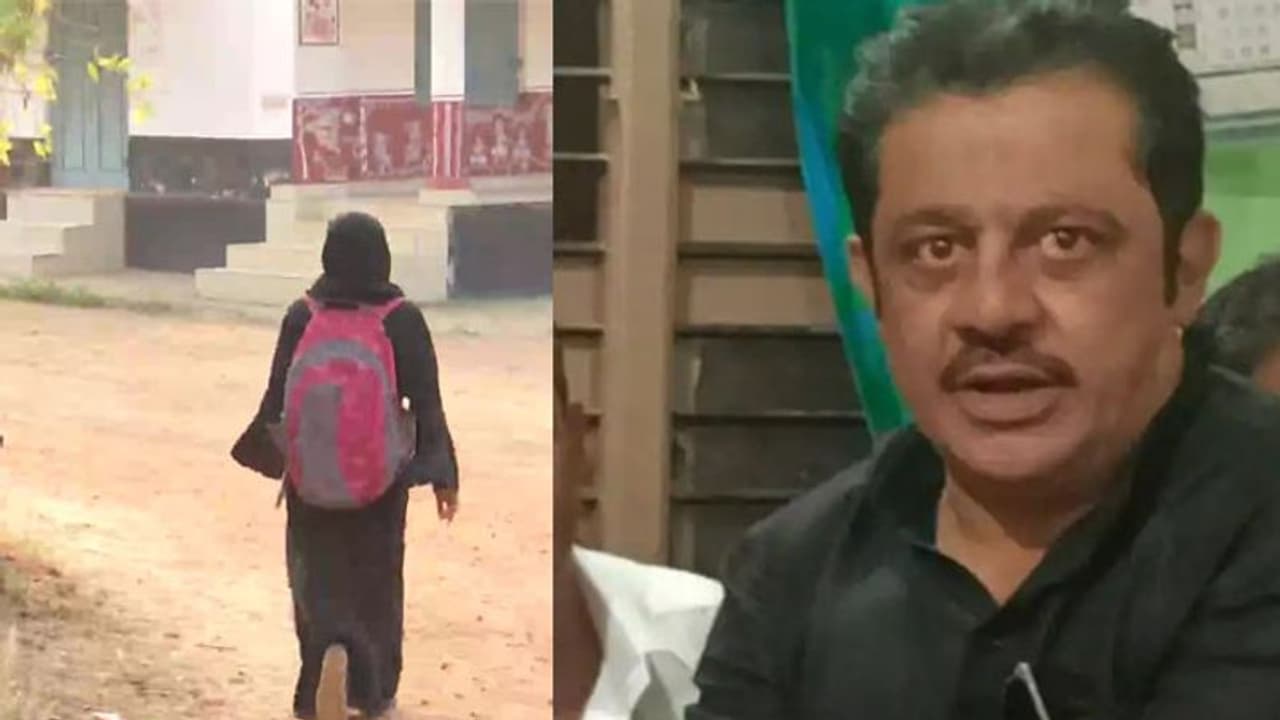 हिजाब विवाद: कर्नाटक कांग्रेस नेता जमीर अहमद का शॉकिंग बयान 'हिजाब नहीं पहनने पर होता है रेप' हिजाब विवाद: कर्नाटक कांग्रेस नेता जमीर अहमद का शॉकिंग बयान 'हिजाब नहीं पहनने पर होता है रेप'