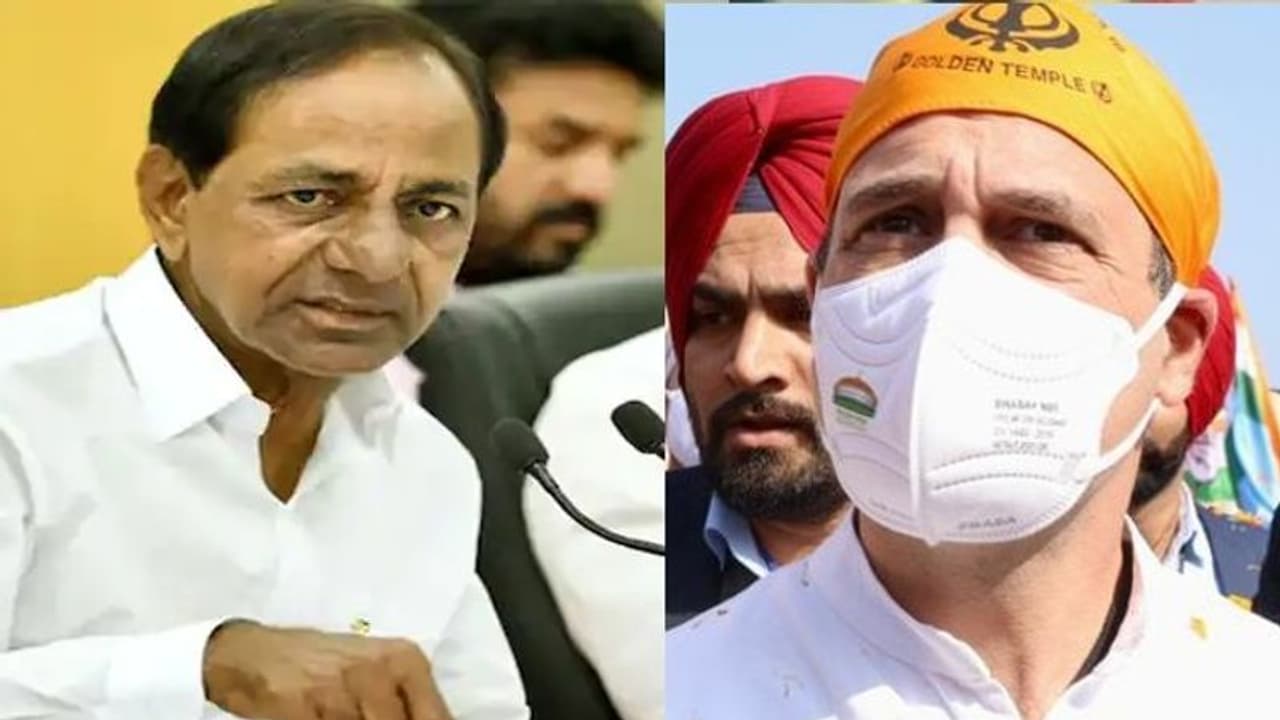 রাহুল গান্ধীর পাশে দাঁড়িয়ে সার্জিক্যাল স্ট্রাইক নিয়ে প্রশ্ন, প্রমাণ চাইলেন কেসিআর