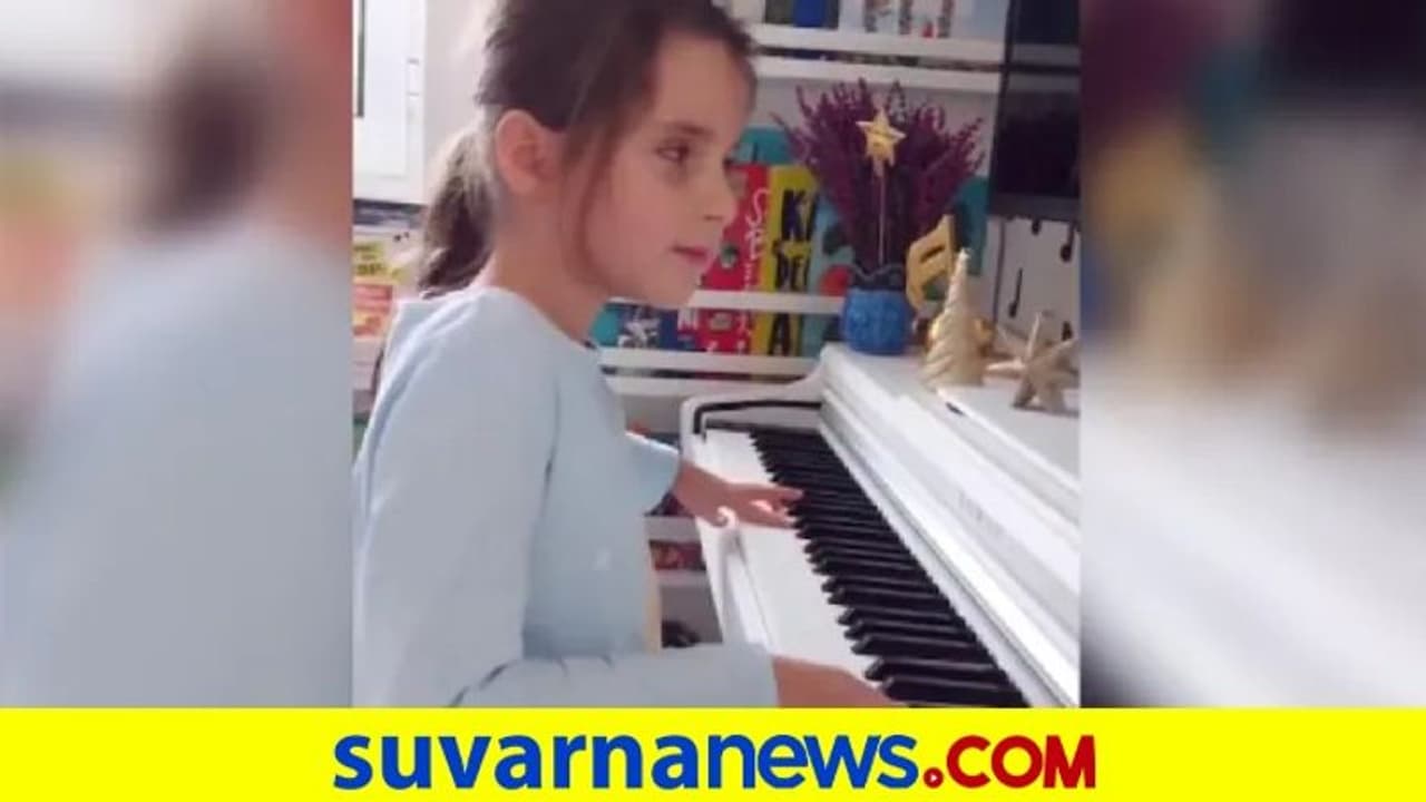 ಸೊಗಸಾಗಿ ಪಿಯಾನೋ ನುಡಿಸಿದ ದೃಷ್ಟಿಹೀನ ಬಾಲಕಿ...