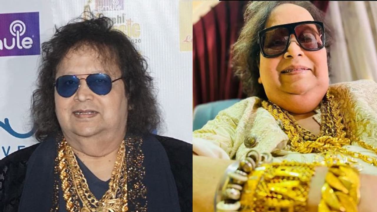 Bappi Lahiri : കഴുത്തിലും കൈകളിലും നിറയെ സ്വര്‍ണാഭരണങ്ങള്‍; വിസ്മയമായിരുന്ന ആ രൂപം