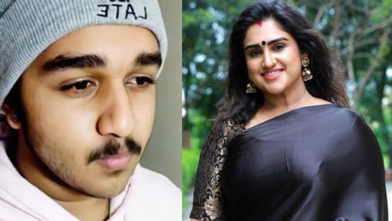 Vanitha Son: வனிதாவை பற்றிய நபரின் ஏடாகூட கேள்வி..? மகன் கொடுத்த ஷாக்கிங் பதில்...வாயடைத்து போன நெட்டிசன்..