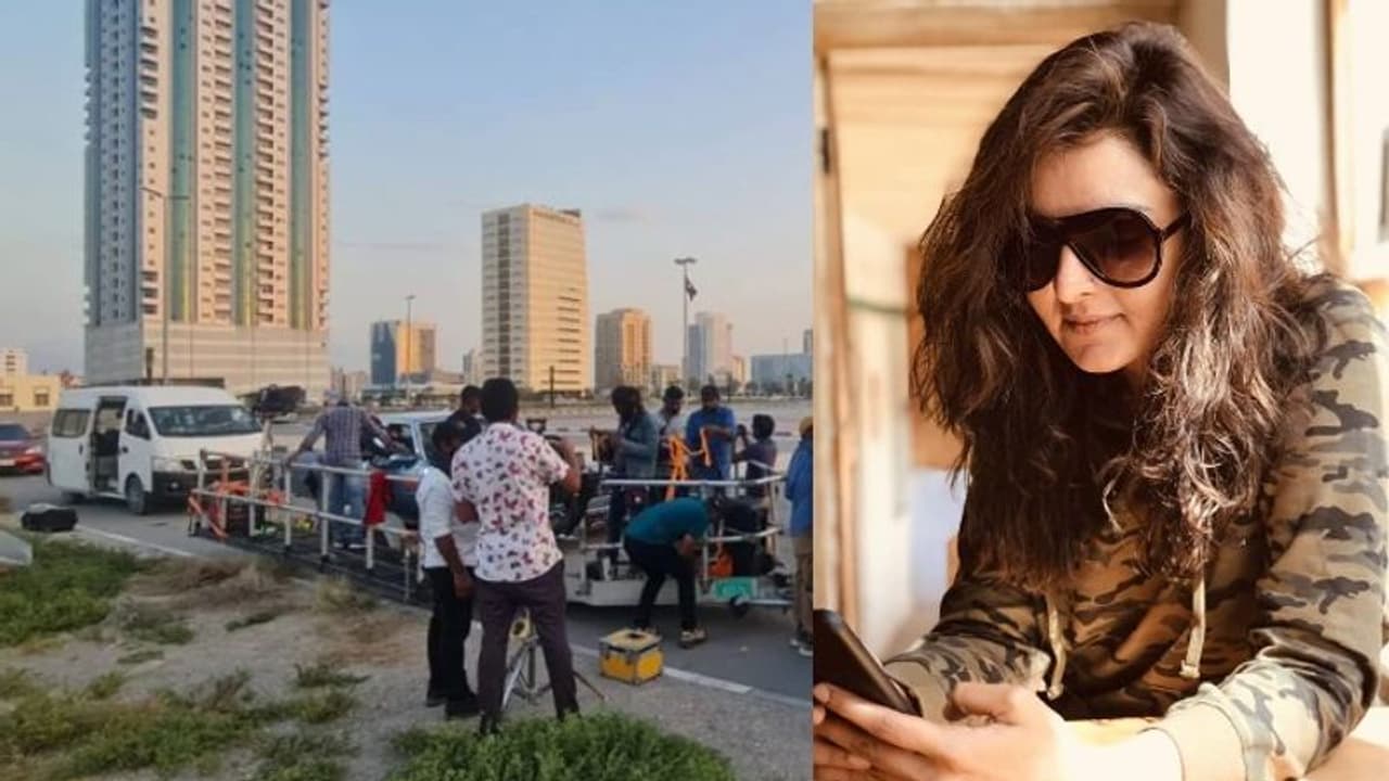 Ayisha Movie: യുഎഇയിൽ റോഡ് അടച്ച് 'ആയിഷ'; മഞ്ജുവാര്യര്‍ ചിത്രത്തിന്റെ ഷൂട്ടിം​ഗ് പുരോ​ഗമിക്കുന്നു