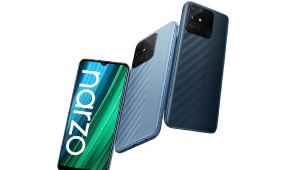 Realme Narzo 50 ಫೆ. 24 ರಂದು ಭಾರತದಲ್ಲಿ ಬಿಡುಗಡೆ: ಇಲ್ಲಿದೆ ನಿರೀಕ್ಷಿತ ಬೆಲೆ, ವಿಶೇಷಣಗಳು! Realme Narzo 50 ಫೆ. 24 ರಂದು ಭಾರತದಲ್ಲಿ ಬಿಡುಗಡೆ: ಇಲ್ಲಿದೆ ನಿರೀಕ್ಷಿತ ಬೆಲೆ, ವಿಶೇಷಣಗಳು!