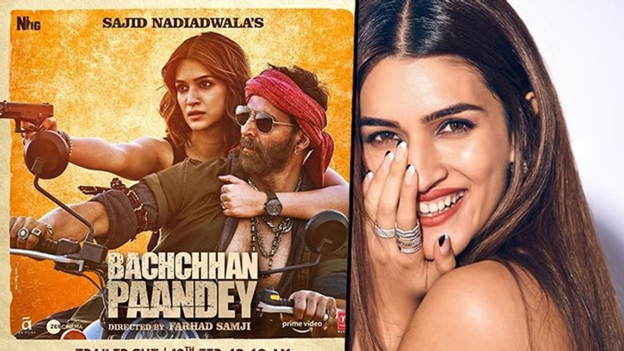 Kriti Sanon’s look from Bachchhan Paandey’s ‘Myra Devekar’, revealed