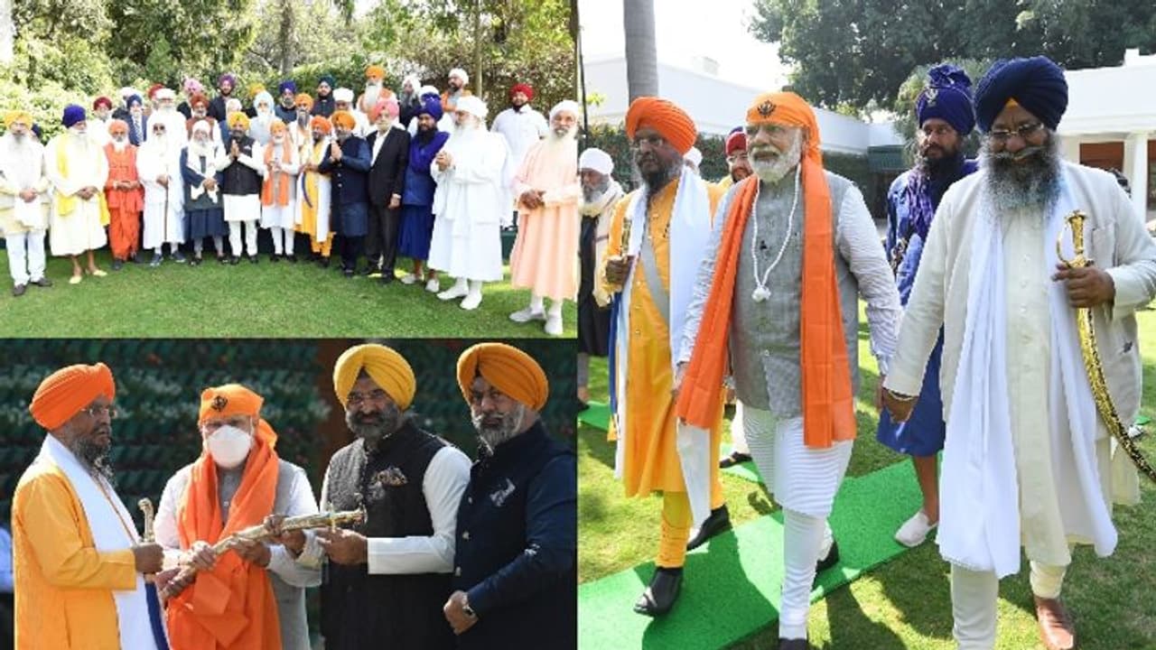 Modi met Sikh Leader : പഞ്ചാബ് തെരഞ്ഞെടുപ്പിന് മുന്നോടിയായി സിഖ് നേതാക്കളുമായി ചർച്ച നടത്തി പ്രധാനമന്ത്രി Modi met Sikh Leader : പഞ്ചാബ് തെരഞ്ഞെടുപ്പിന് മുന്നോടിയായി സിഖ് നേതാക്കളുമായി ചർച്ച നടത്തി പ്രധാനമന്ത്രി