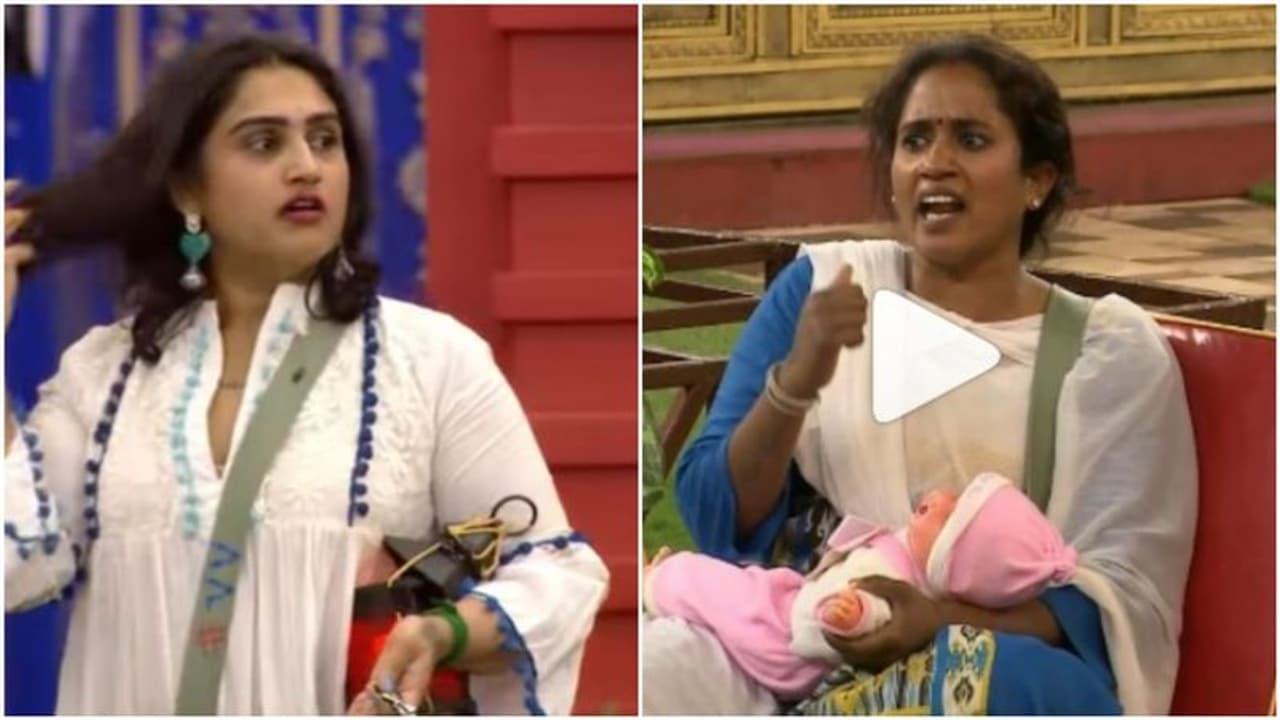 bigg boss ultimate : வனிதாவை வதக்கி எடுக்கும் தாமரை...பொம்மைக்கு போயா..நல்ல வசமா சிக்கிட்டிங்களே... bigg boss ultimate : வனிதாவை வதக்கி எடுக்கும் தாமரை...பொம்மைக்கு போயா..நல்ல வசமா சிக்கிட்டிங்களே...