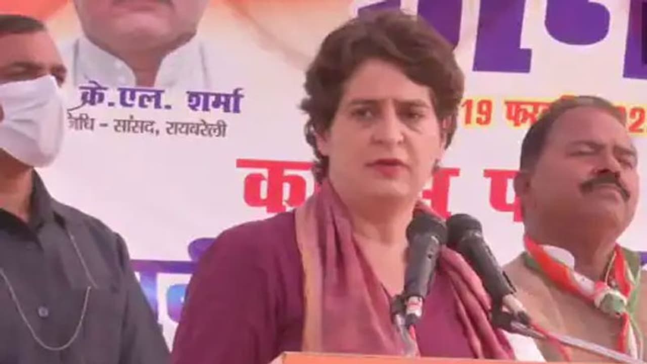 UP Chunav 2022: रायबरेली में प्रियंका बोलीं शिक्षा और रोजगार के साथ लोगों को अपने पैरों पर खड़ा करे सरकार UP Chunav 2022: रायबरेली में प्रियंका बोलीं शिक्षा और रोजगार के साथ लोगों को अपने पैरों पर खड़ा करे सरकार