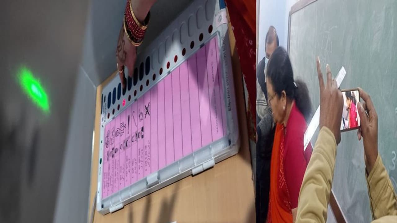 UP Election 2022: Kanpur Mayor shares photo of EVM while voting, FIR registered