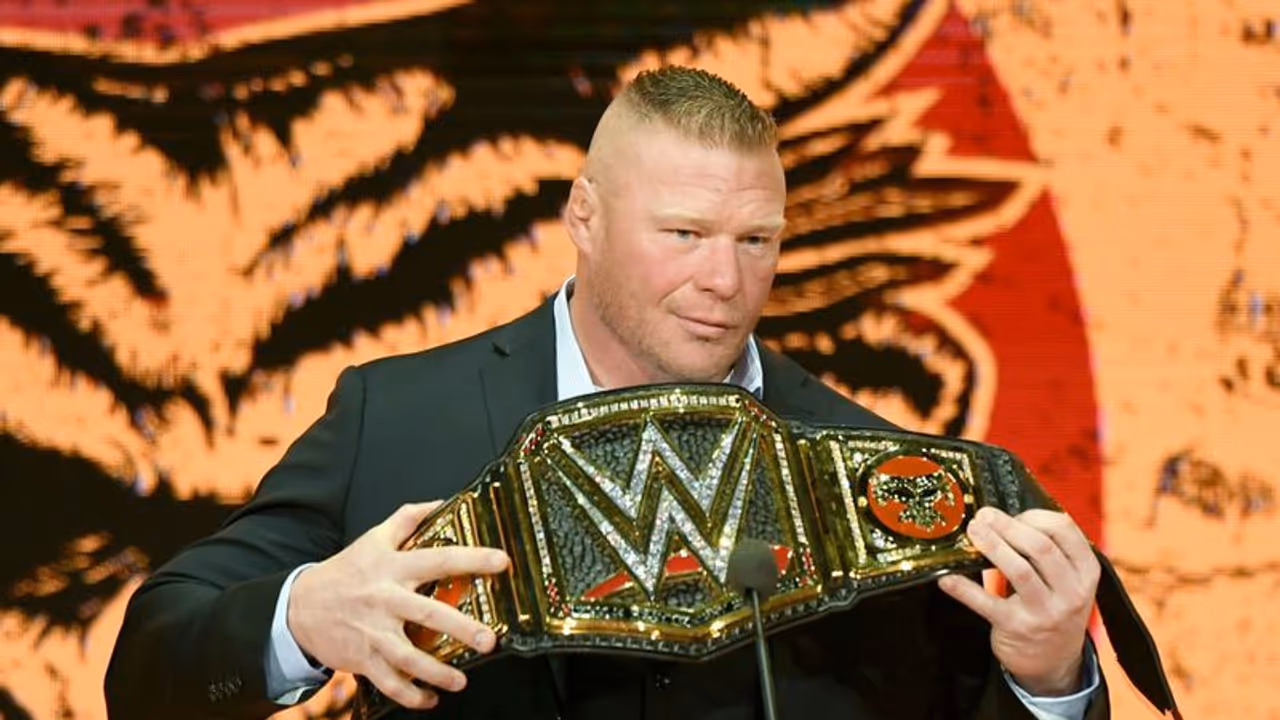 Lesnar crowned WWE Champion, sets up 'Winner Takes All' match against Reigns at WrestleMania 38 Lesnar crowned WWE Champion, sets up 'Winner Takes All' match against Reigns at WrestleMania 38