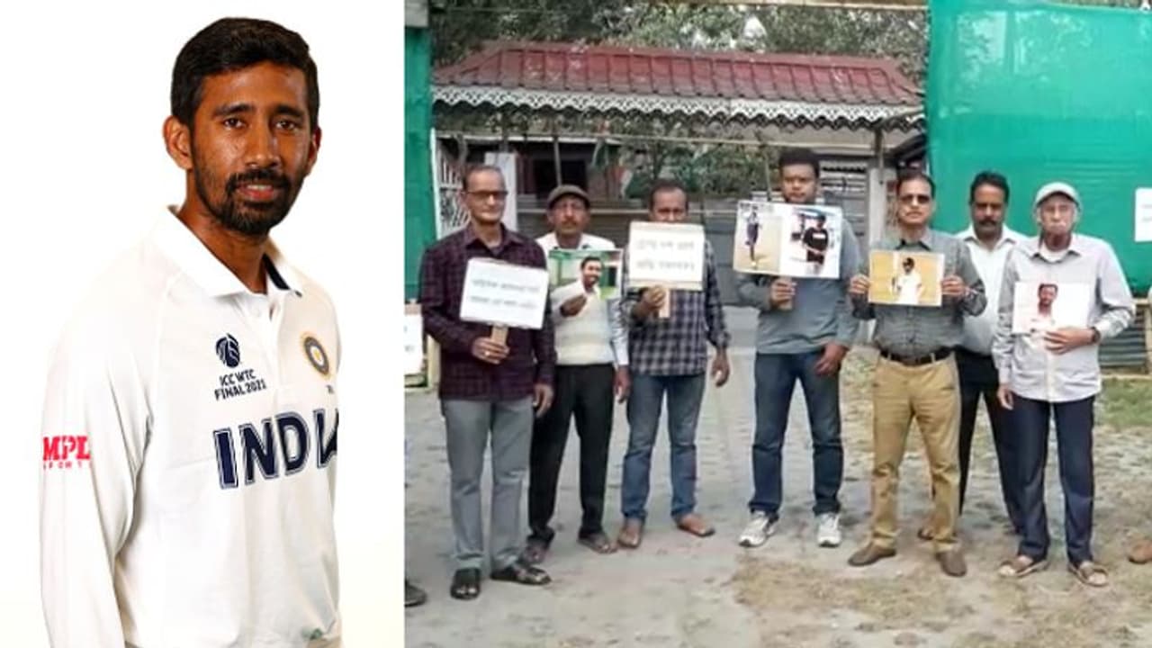 কেন ভারতীয় দল থেকে বাদ ঋদ্ধিমান সাহা, 'পাপালির' জন্য প্রতিবাদে সরব শিলিগুড়ি কেন ভারতীয় দল থেকে বাদ ঋদ্ধিমান সাহা, 'পাপালির' জন্য প্রতিবাদে সরব শিলিগুড়ি