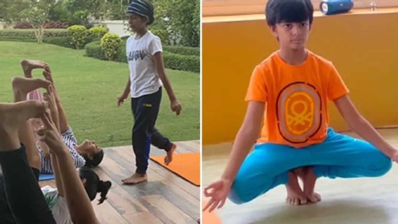 Yoga Training : ഒമ്പതാം വയസില്‍ യോഗ പരിശീലകനായി; ഇപ്പോഴിതാ മറ്റൊരു നേട്ടവും