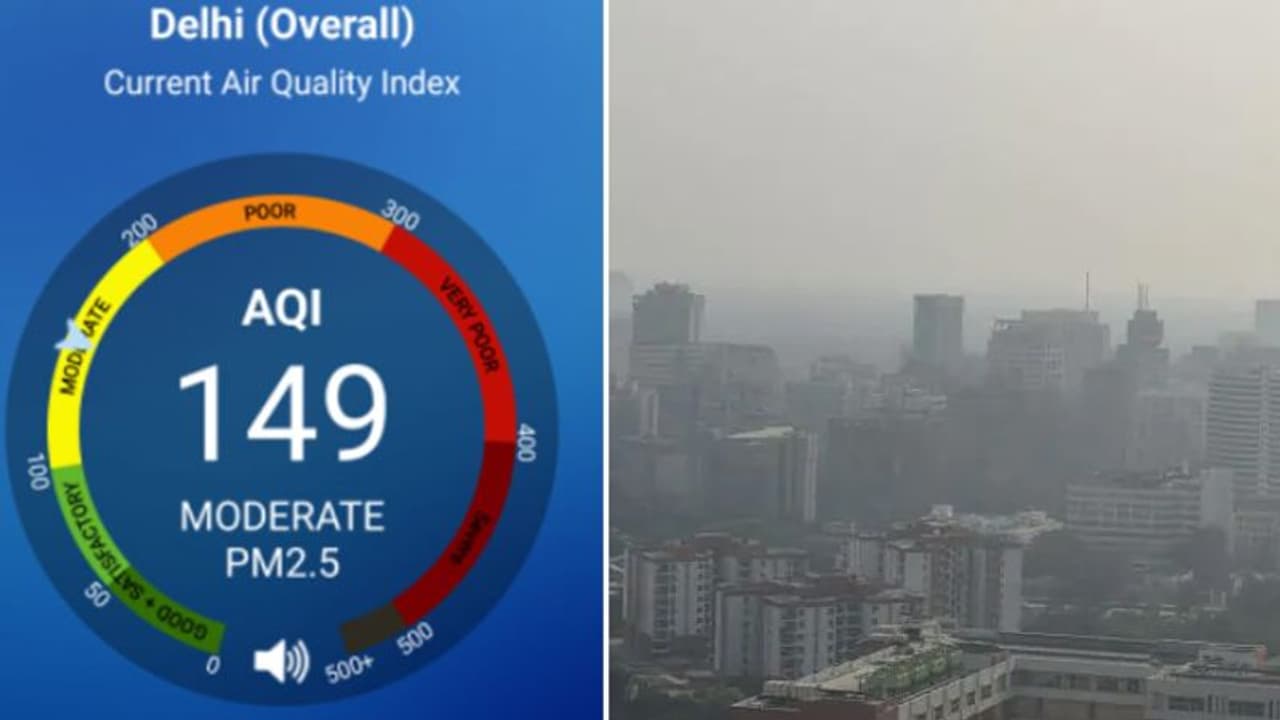 Air Pollution: लंबे समय बाद दिल्ली की हवा में सुधार, AQI 149, लेकिन आजकल में फिर बढ़ सकता है प्रदूषण Air Pollution: लंबे समय बाद दिल्ली की हवा में सुधार, AQI 149, लेकिन आजकल में फिर बढ़ सकता है प्रदूषण