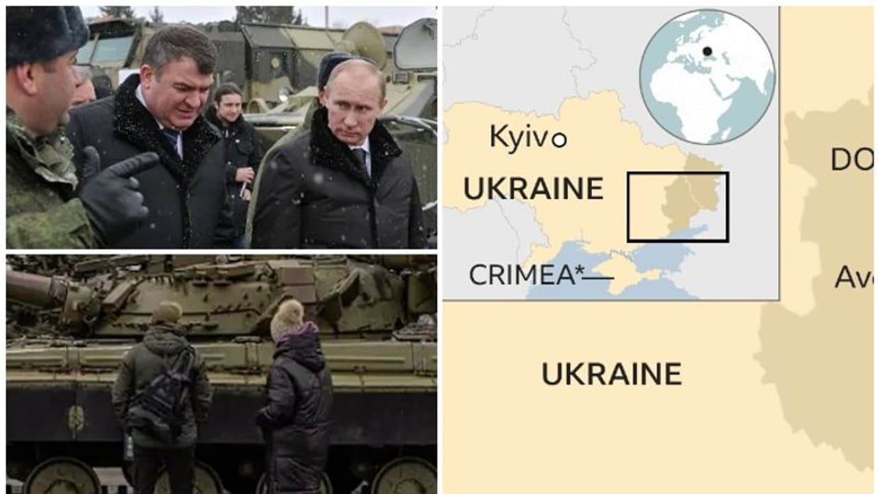 Russia Ukraine Conflict : യുക്രൈന് വിമതമേഖലയില് റഷ്യന് സൈന്യമെത്തി; യുദ്ധടാങ്കുകള് അടക്കം വന് സൈനികവ്യൂഹം Russia Ukraine Conflict : യുക്രൈന് വിമതമേഖലയില് റഷ്യന് സൈന്യമെത്തി; യുദ്ധടാങ്കുകള് അടക്കം വന് സൈനികവ്യൂഹം