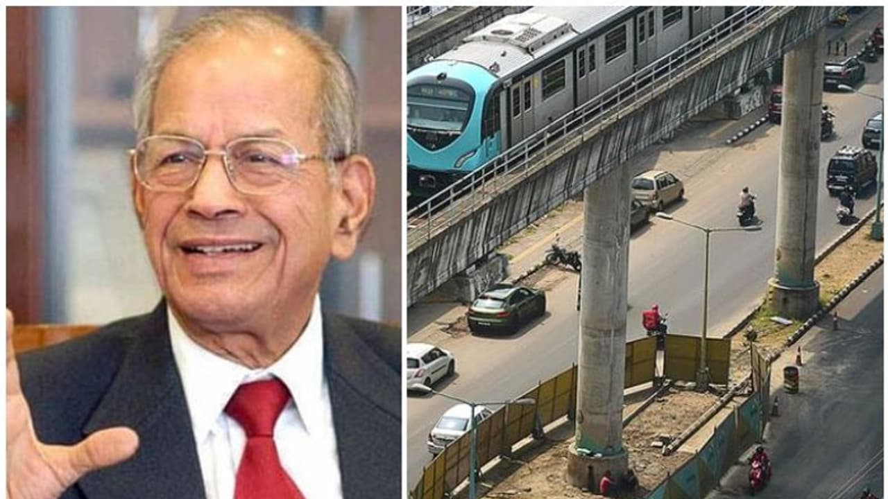 E Sreedharan on Kochi Metro : കൊച്ചി മെട്രോ പാലത്തിന് ചെരിവുണ്ട്, കാരണമറിയാന്‍ പരിശോധന നടത്തണം: ഇ ശ്രീധരന്‍