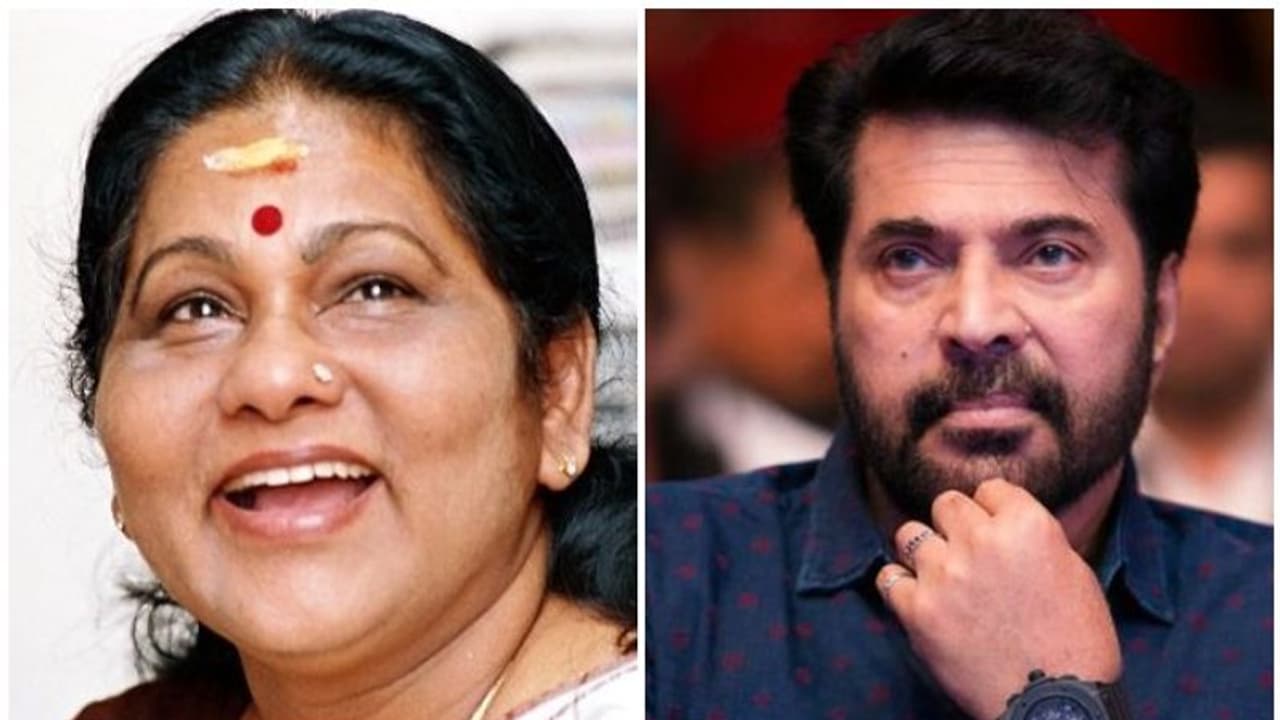 KPAC Lalitha : 'വളരെ വളരെ പ്രിയപ്പെട്ട ഒരാളെ നഷ്ടമായിരിക്കുന്നു'; കെപിഎസി ലളിതയുടെ വേര്പാടില് മമ്മൂട്ടി KPAC Lalitha : 'വളരെ വളരെ പ്രിയപ്പെട്ട ഒരാളെ നഷ്ടമായിരിക്കുന്നു'; കെപിഎസി ലളിതയുടെ വേര്പാടില് മമ്മൂട്ടി