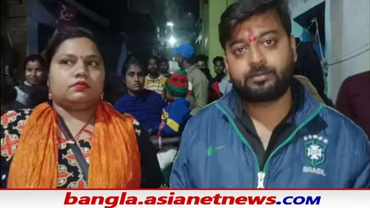 অন্তঃসত্ত্বা স্ত্রী নির্দল প্রার্থী, স্ত্রীর হয়ে হয়ে বাড়ি বাড়ি প্রচার করছেন একসময়ের দাপুটে তৃণমূল নেতা