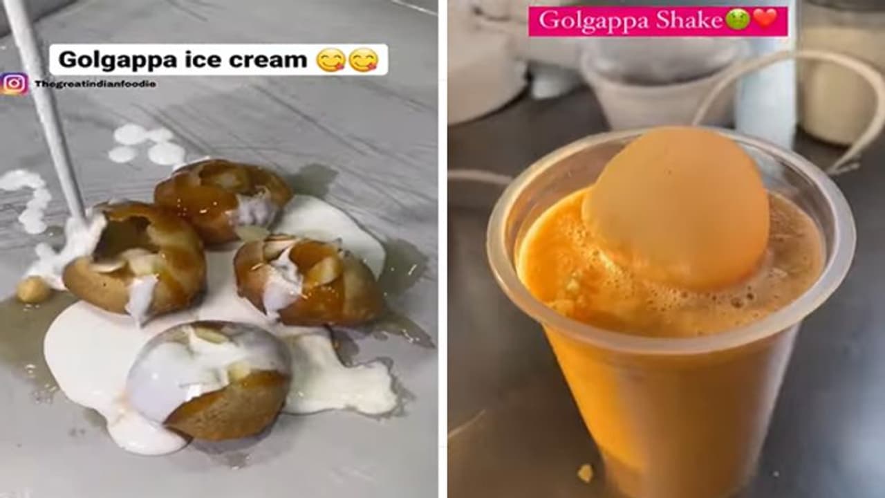गोलगप्पे के साथ नहीं सहेंगे ऐसा अत्याचार ! किसी ने बना दिया शेक, तो किसी ने बनाई पानी पूरी आइसक्रीम