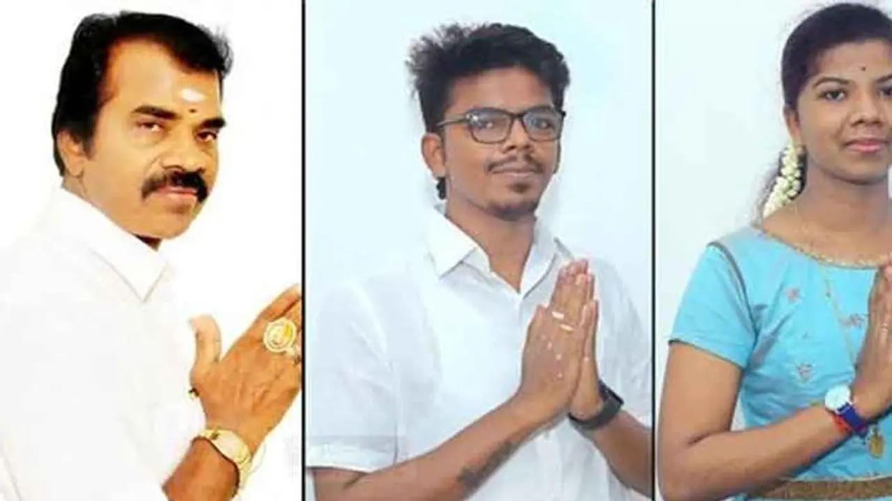 Earl Municipality : ஏரல் பேரூராட்சியில் சுவாரஸ்ய நிகழ்வு.. ஒரே குடும்பத்தை சேர்ந்த தந்தை, மகன், மகள் வெற்றி.! Earl Municipality : ஏரல் பேரூராட்சியில் சுவாரஸ்ய நிகழ்வு.. ஒரே குடும்பத்தை சேர்ந்த தந்தை, மகன், மகள் வெற்றி.!