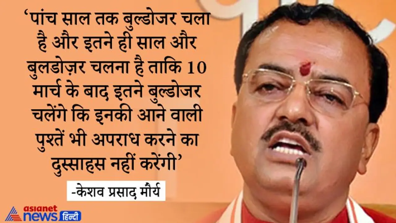 यूपी चुनाव: डिप्टी सीएम केशव ने अखिलेश पर साधा निशाना, कहा गुंडों, अपराधियों, दंगाईयों को वोट से दे करारी चोट यूपी चुनाव: डिप्टी सीएम केशव ने अखिलेश पर साधा निशाना, कहा गुंडों, अपराधियों, दंगाईयों को वोट से दे करारी चोट