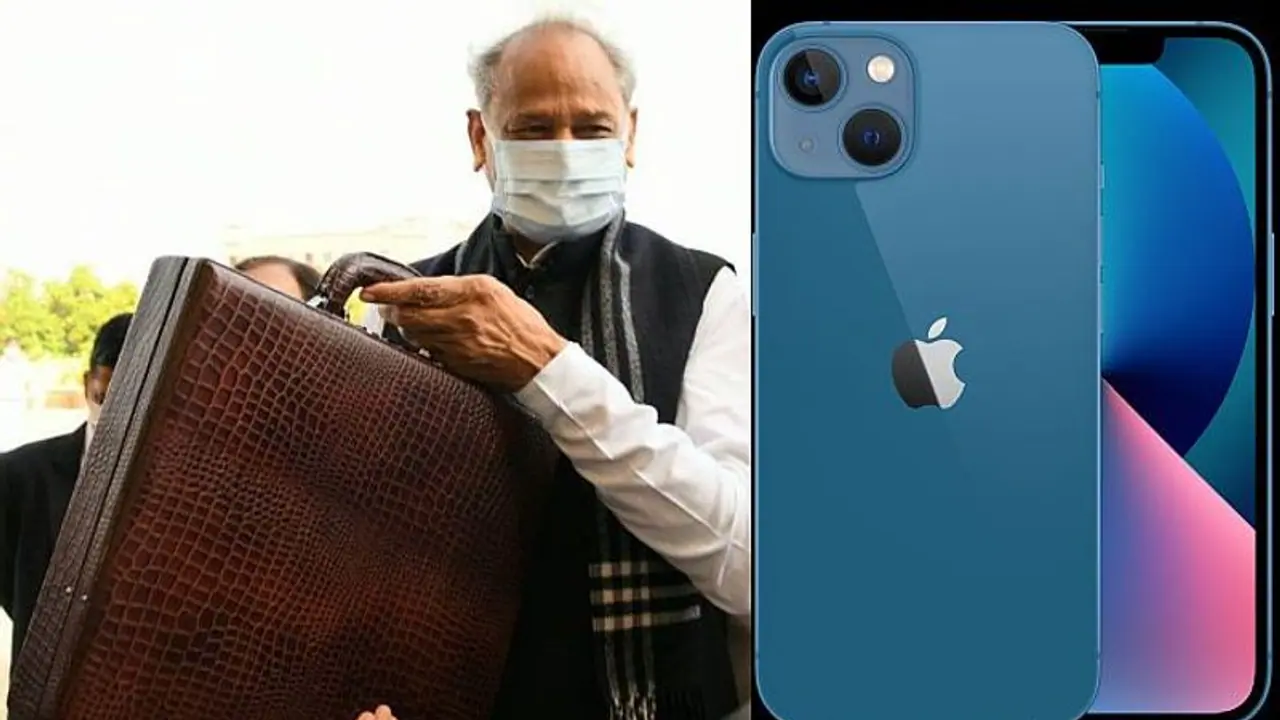 Ashok Gehlot's extravagance: iPhone 13 for 200 MLAs along with Rajasthan Budget 2022