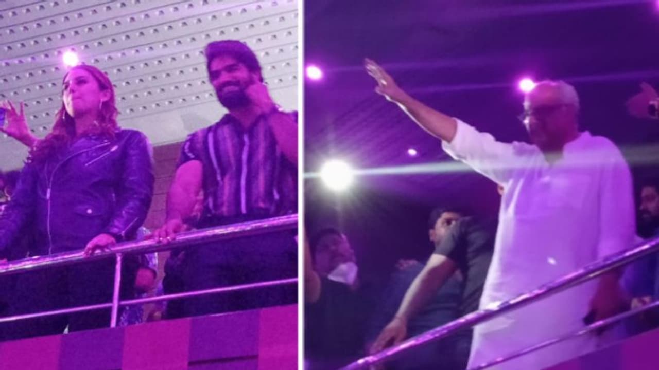 valimai FDFS : தியேட்டருக்கு சர்ப்ரைஸ் விசிட் அடித்த வலிமை படக்குழு.... அஜித் மட்டும் மிஸ்சிங்