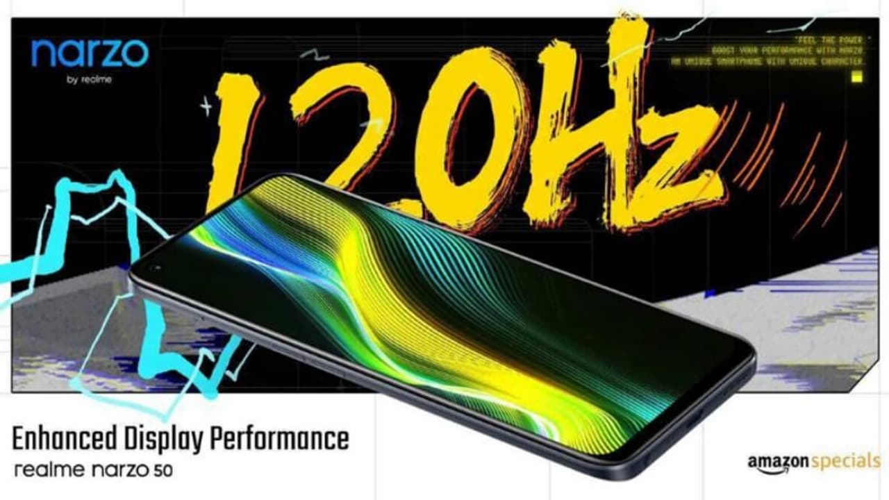आज लॉन्च होगा Realme Narzo 50, देखें फीचर्स, कीमत और लॉन्च इवेंट की जानकारी आज लॉन्च होगा Realme Narzo 50, देखें फीचर्स, कीमत और लॉन्च इवेंट की जानकारी