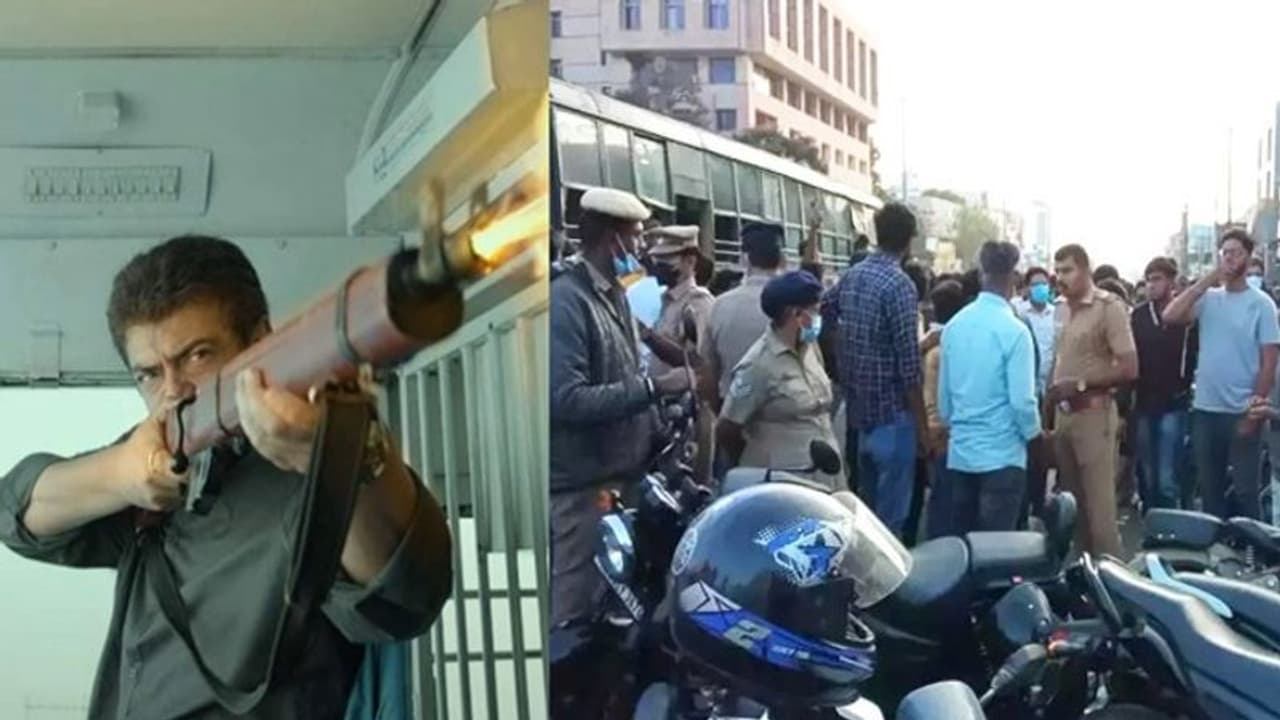 Valimai: வலிமை படத்தில் விதிமுறைகள் மீறிய கட்டணம்... வசூலித்த தியேட்டர் மேலாளர்... அதிரடி காட்டிய போலீஸ்..!