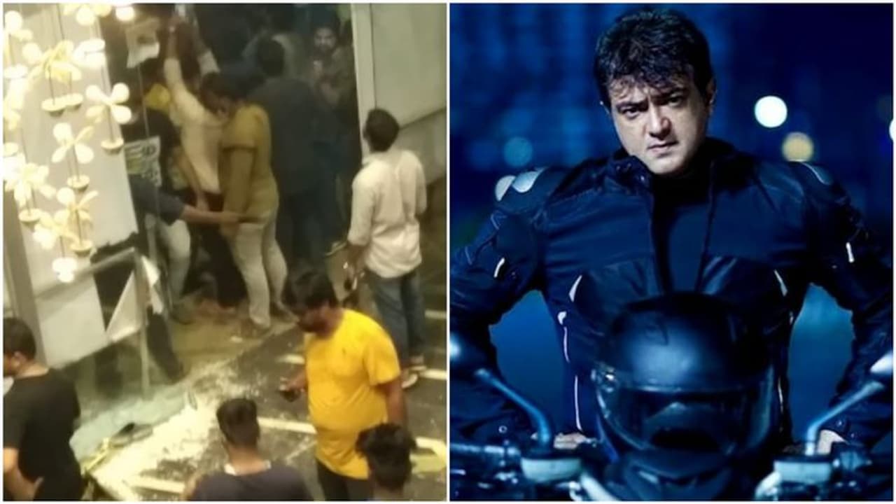Ajith Fans : ”நோகடிக்காதீங்கடா..!” தியேட்டரை துவம்சம் செய்த அஜித் ரசிகர்கள்.. மனம் நொந்த உரிமையாளரின் பதிவு..