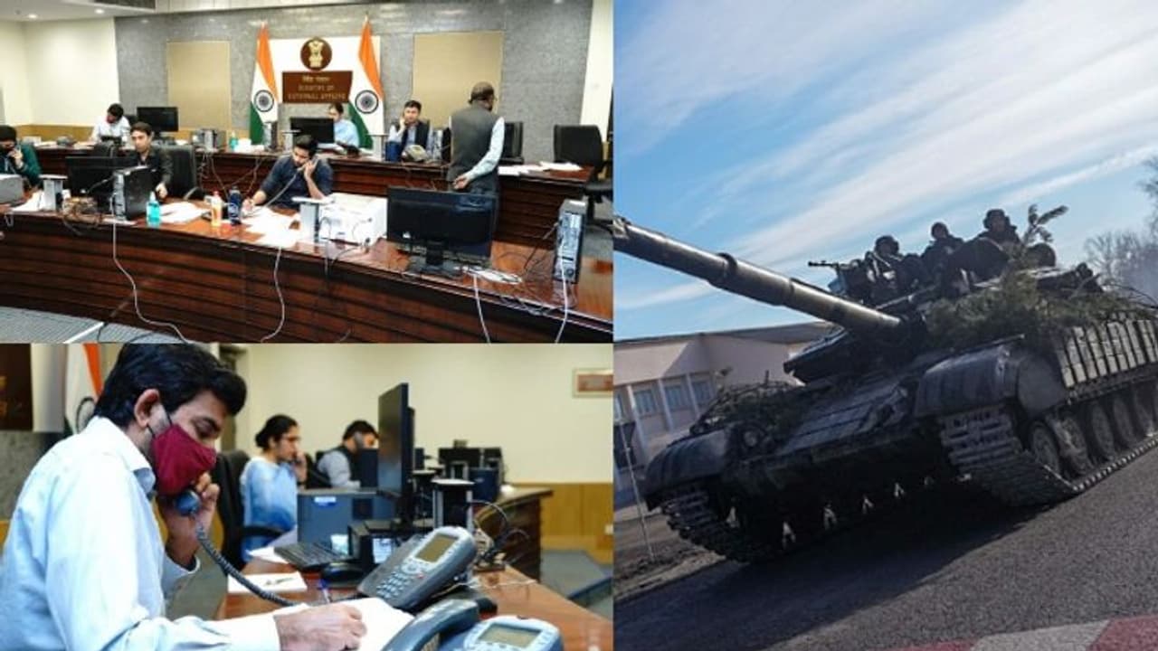 ইউক্রেনে আটকে পড়া ভারতীয়দের উদ্ধারে বৈঠক, চালু বিদেশ মন্ত্রকের কন্ট্রোলরুম ইউক্রেনে আটকে পড়া ভারতীয়দের উদ্ধারে বৈঠক, চালু বিদেশ মন্ত্রকের কন্ট্রোলরুম