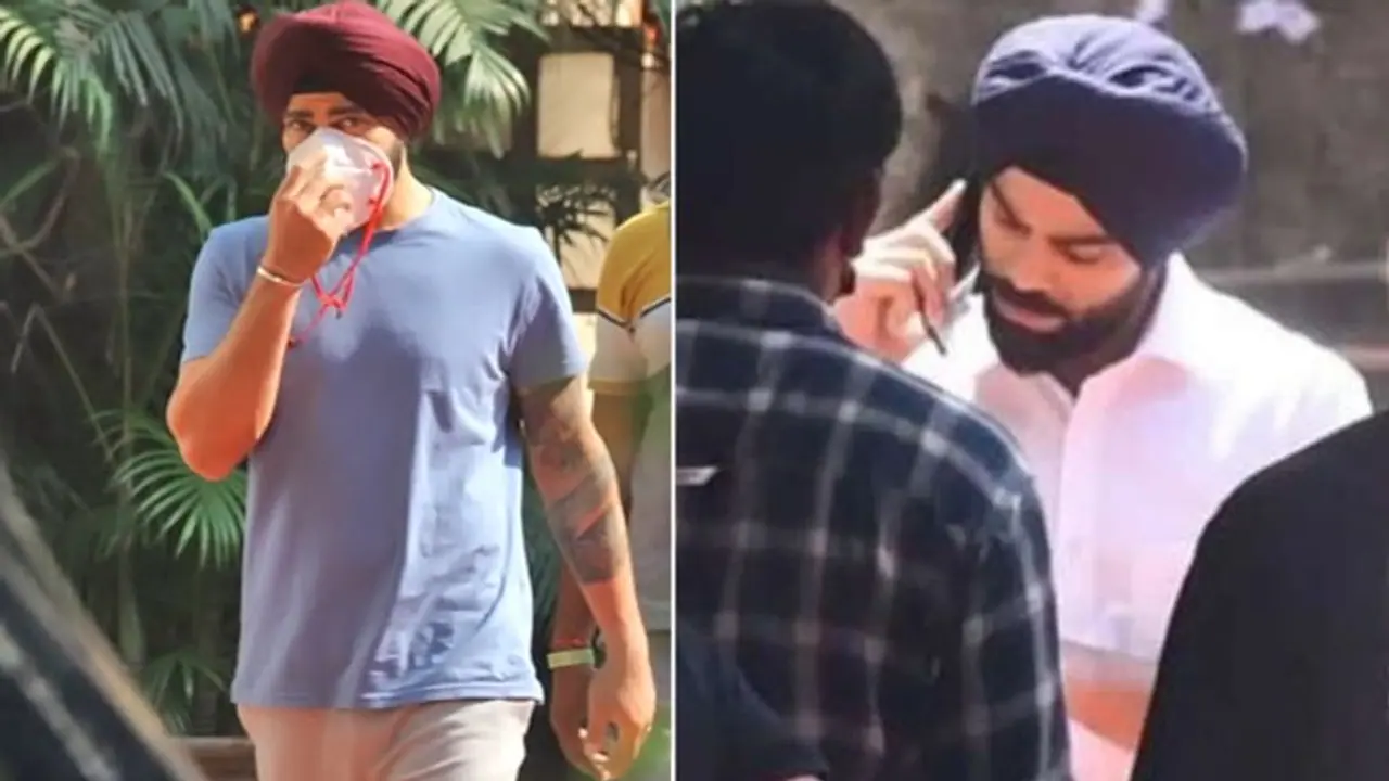 पगड़ी बांध मुंह छुपाते दिखे Virat Kohli, क्या पत्नी Anushka Sharma के साथ दिखेंगे किसी नए प्रोजेक्ट में पगड़ी बांध मुंह छुपाते दिखे Virat Kohli, क्या पत्नी Anushka Sharma के साथ दिखेंगे किसी नए प्रोजेक्ट में