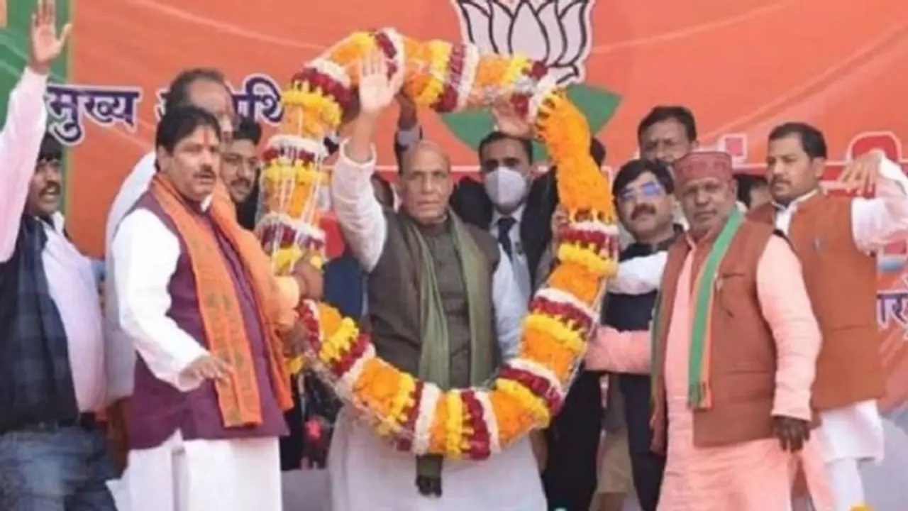 यूपी चुनाव: वाराणसी में बोले रक्षामंत्री राजनाथ सिंह भाजपा सरकार में शुरू हुआ विकास का नया अध्याय यूपी चुनाव: वाराणसी में बोले रक्षामंत्री राजनाथ सिंह भाजपा सरकार में शुरू हुआ विकास का नया अध्याय