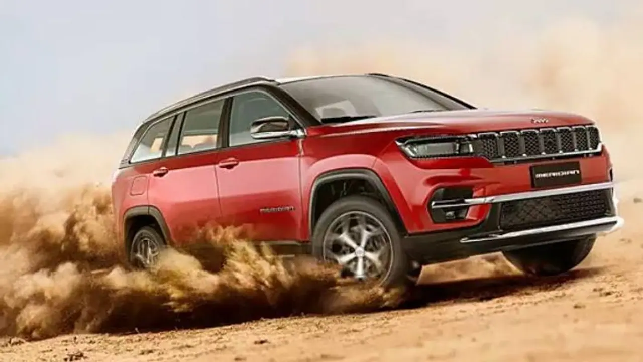 Jeep Meridian seven seater SUV's booking to commence on May 3