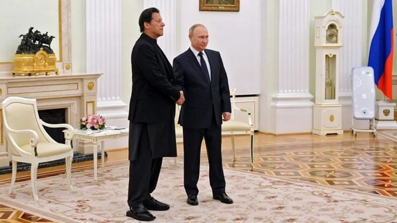 Russia slams US for meddling in Pakistan’s internal affairs, says Imran Khan paying price for visiting Moscow Russia slams US for meddling in Pakistan’s internal affairs, says Imran Khan paying price for visiting Moscow