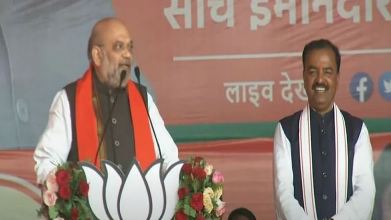 यूपी चुनाव: सिराथू में अमित शाह बोले 2013 से मेरा और केशव का है भाई का रिश्ता, वह वंचितों के दिलों की धड़कन