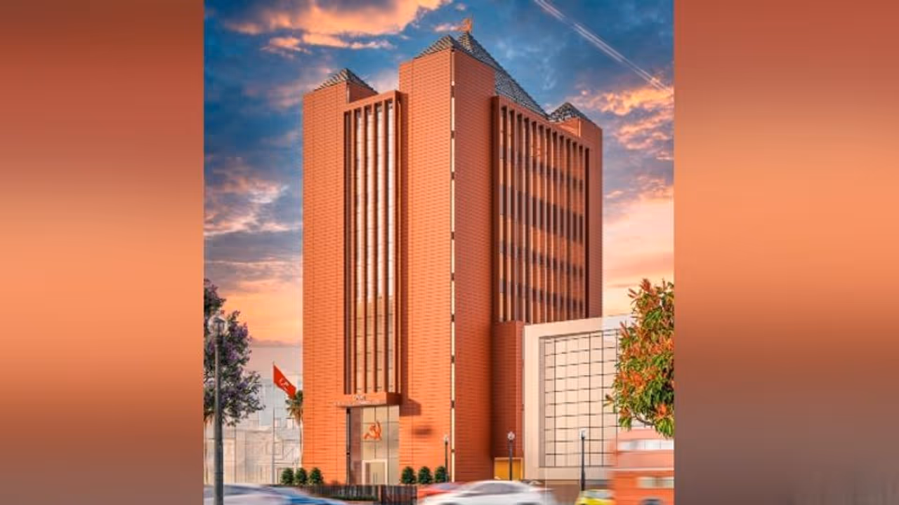 സിപിഎമ്മിൻ്റെ പുതിയ സംസ്ഥാന കമ്മിറ്റി ഓഫീസിന് മുഖ്യമന്ത്രി തറക്കല്ലിട്ടു സിപിഎമ്മിൻ്റെ പുതിയ സംസ്ഥാന കമ്മിറ്റി ഓഫീസിന് മുഖ്യമന്ത്രി തറക്കല്ലിട്ടു