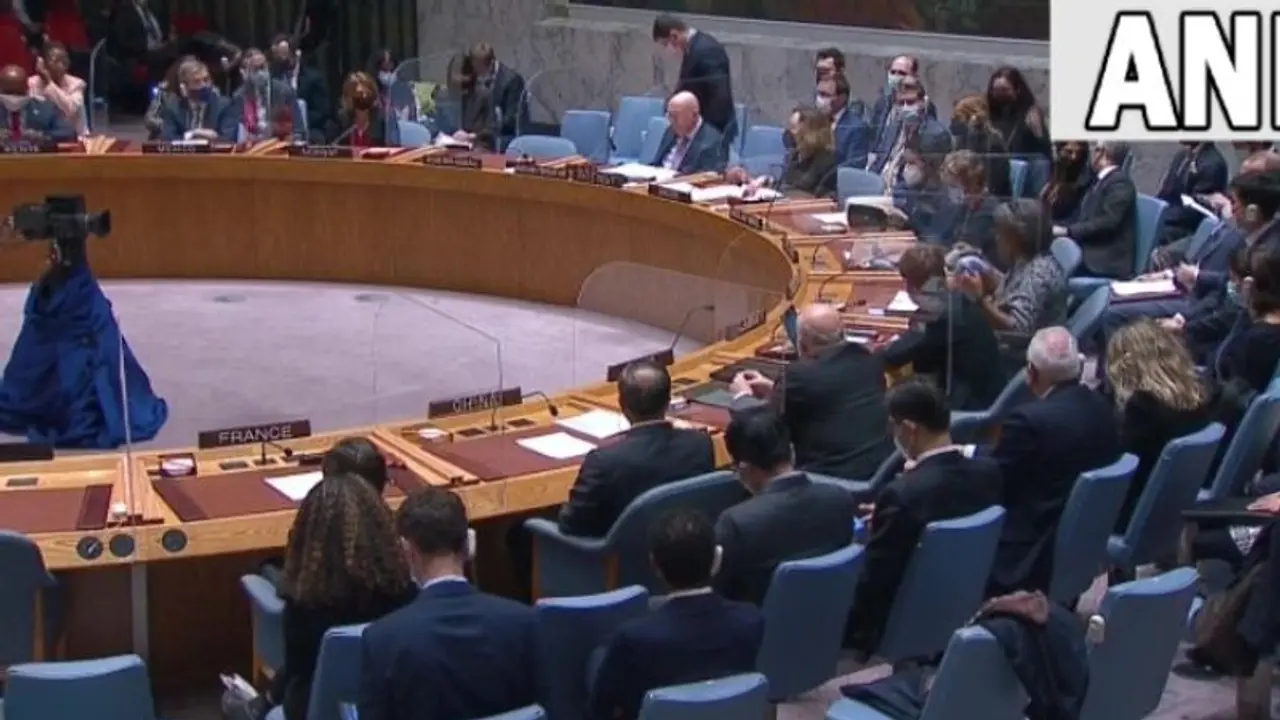 'আমেরিকা স্পনসর্ড প্রস্তাব', চিনের পাশে দাঁড়িয়ে রাষ্ট্রসংঘে রাশিয়ার বিরুদ্ধে ভোটদানে বিরত ভারত 'আমেরিকা স্পনসর্ড প্রস্তাব', চিনের পাশে দাঁড়িয়ে রাষ্ট্রসংঘে রাশিয়ার বিরুদ্ধে ভোটদানে বিরত ভারত