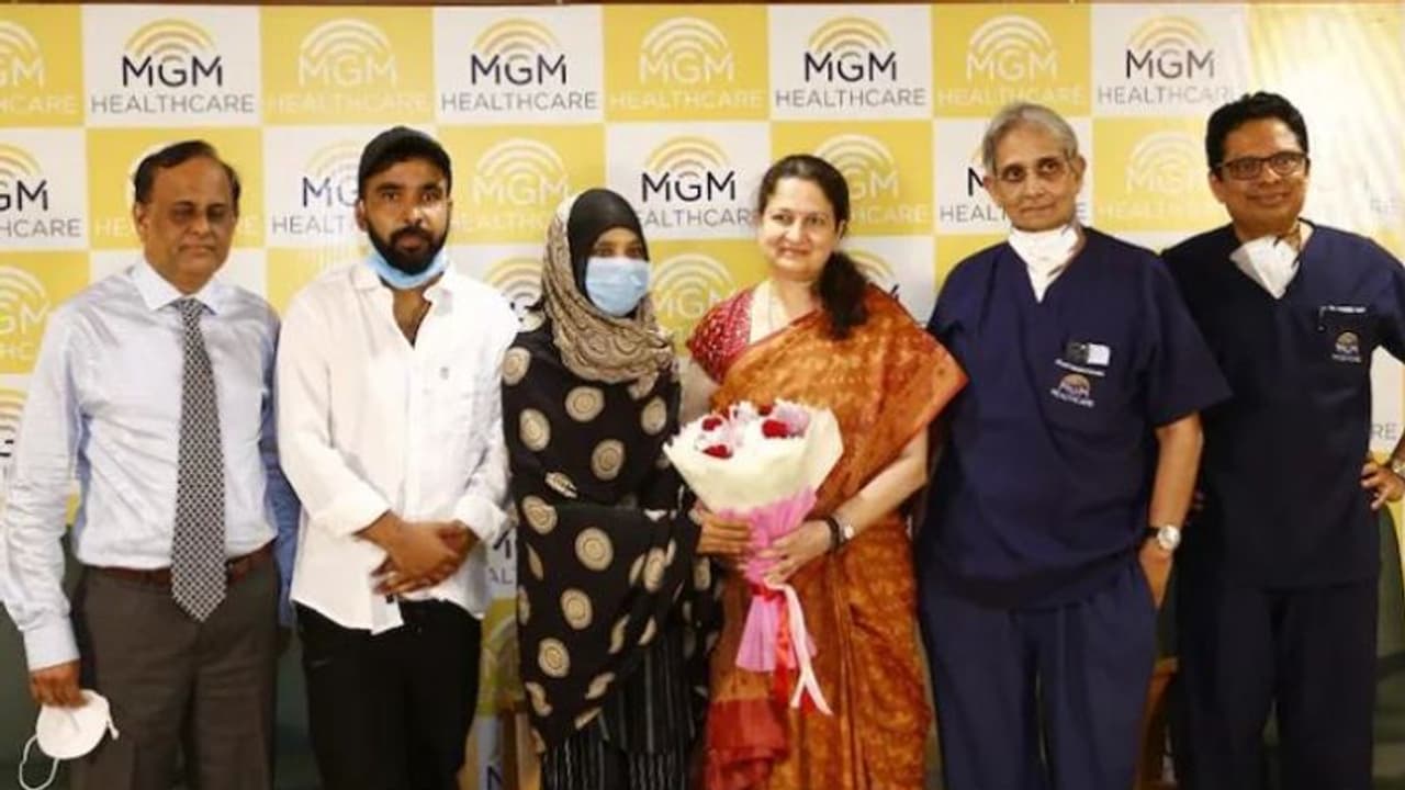 18 കാരനായ തമിഴ് യുവാവിന്‍റെ ഹൃദയം ഇനി 33 കാരിയായ കശ്മീര്‍ സ്വദേശിനിയില്‍ തുടിക്കും