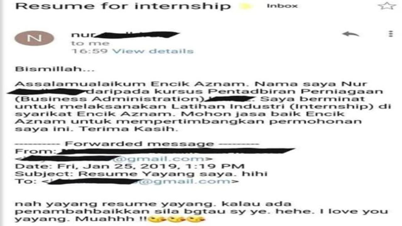 लड़की ने Boyfriend से बनवाई CV और अटैच की जगह कंपनी को सीधे कर दिया फॉरवर्ड, ई मेल पढ़कर हैरान रह गई एचआर टीम