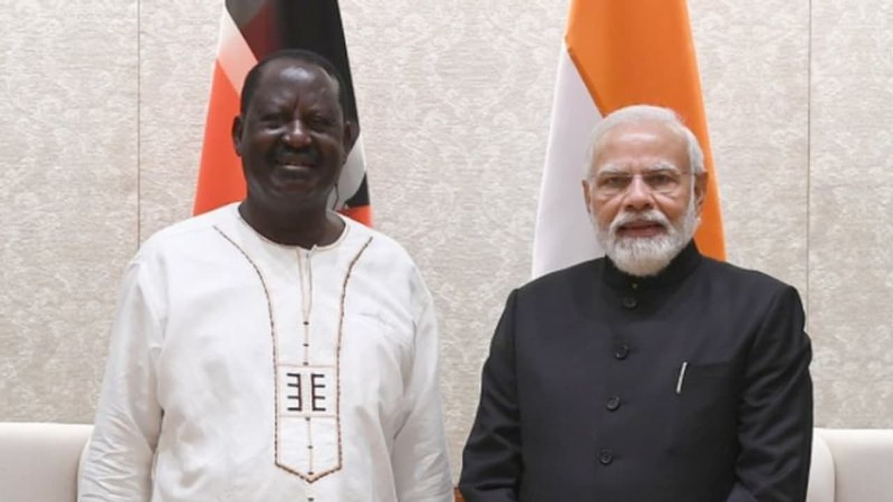 'കേരളത്തിന്‍റെ ആയുർവേദം കെനിയയുമായി പങ്കിടൂ', മോദിയോട് മുൻ പ്രധാനമന്ത്രി റയില ഒഡിംഗ