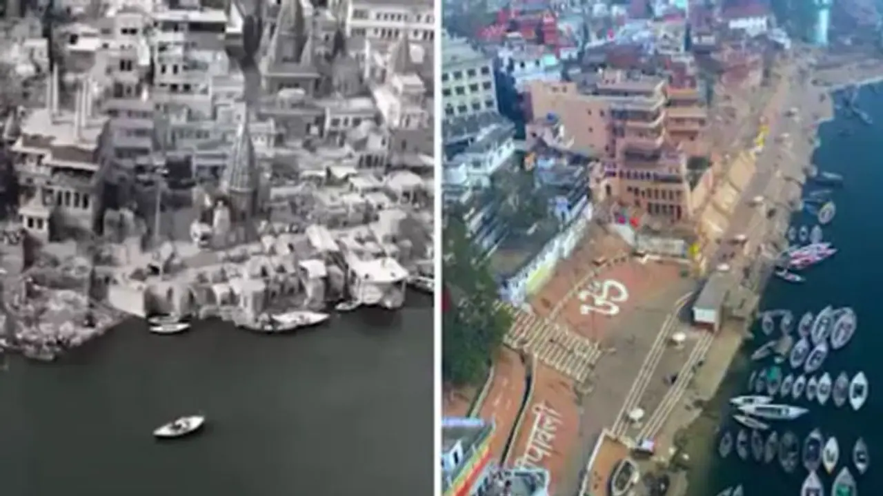 पूराने काशी और नए काशी में बड़ा अंतर, बाबा विश्वनाथ को संकरी गलियों से निकाल कर उसे दिव्य स्वरूप दिया गया पूराने काशी और नए काशी में बड़ा अंतर, बाबा विश्वनाथ को संकरी गलियों से निकाल कर उसे दिव्य स्वरूप दिया गया