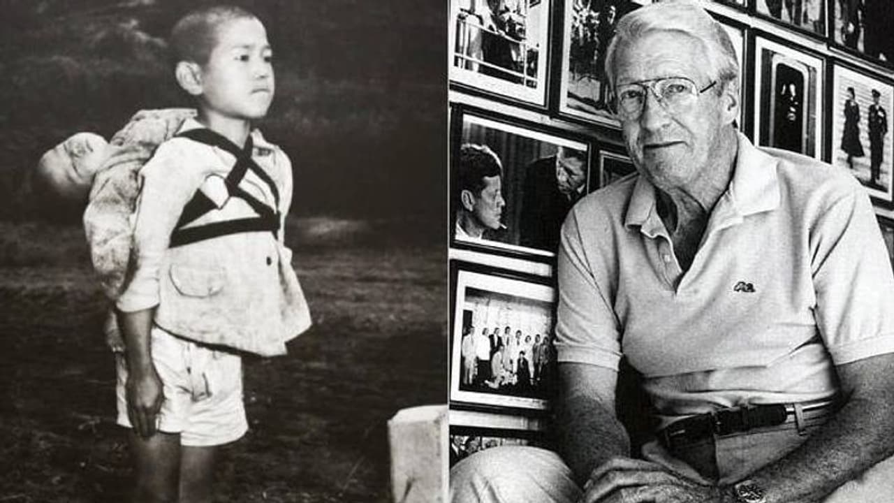 Joe O'Donnell photo Nagasaki : യുദ്ധത്തെ വാഴ്ത്തുന്നവർ ഈ ബാലനെ മറന്നുപോകരുത്! ലോകത്തെ കണ്ണീരണിയിച്ച ചിത്രവും! Joe O'Donnell photo Nagasaki : യുദ്ധത്തെ വാഴ്ത്തുന്നവർ ഈ ബാലനെ മറന്നുപോകരുത്! ലോകത്തെ കണ്ണീരണിയിച്ച ചിത്രവും!