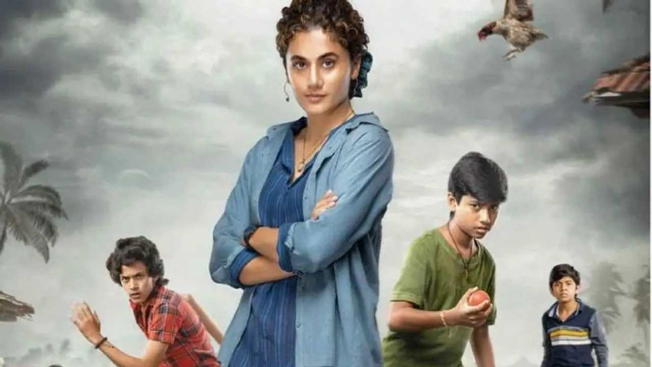 ব্যাট হাতে ছক্কা হাঁকাতে ২২ গজে মিতালি, 'সাবাশ মিঠু'র টিজারে ঝড় তাপসীর ব্যাট হাতে ছক্কা হাঁকাতে ২২ গজে মিতালি, 'সাবাশ মিঠু'র টিজারে ঝড় তাপসীর