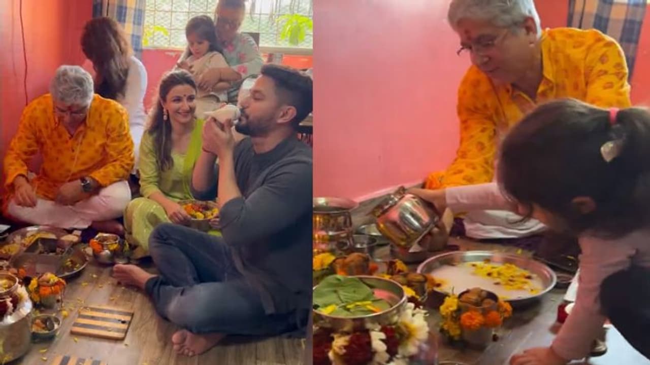 কুনাল সোহার সঙ্গে শিবরাত্রিরের ব্রত পালন করল খুদে ইনায়া, ভাইরাল পুজোর ছবি