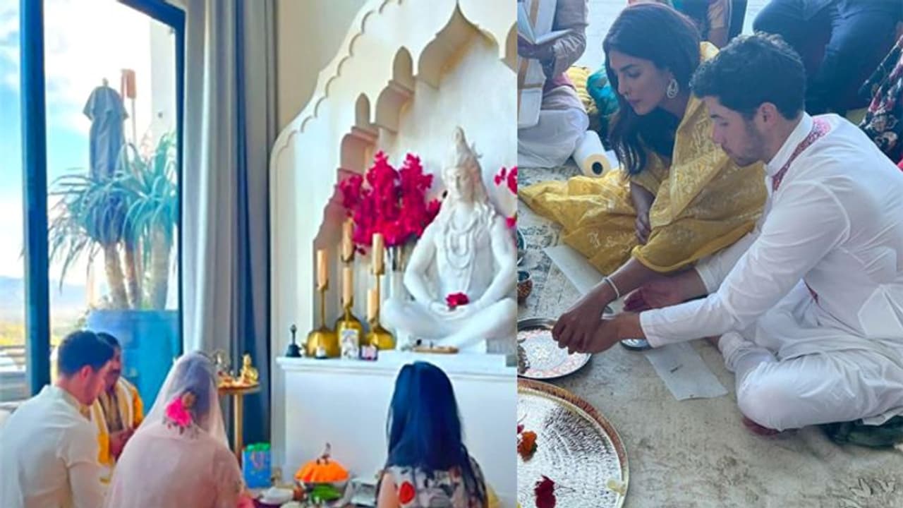 Mahashivratri 2022: Priyanka Chopra ने पति के साथ की भगवान शिव की पूजा, शेयर की घर के मंदिर की Photo Mahashivratri 2022: Priyanka Chopra ने पति के साथ की भगवान शिव की पूजा, शेयर की घर के मंदिर की Photo